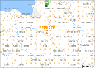 map of Fermate