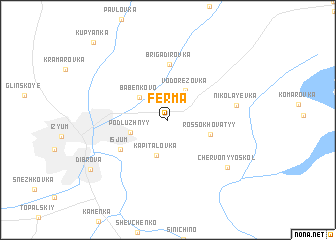 map of Ferma