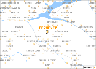 map of Fermeyer