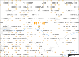 map of Fermke