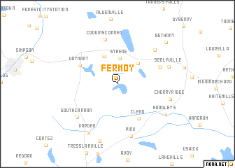 map of Fermoy