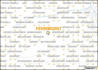 map of Fernabrünst