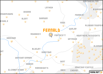 map of Fernald