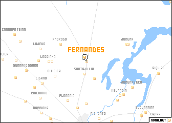 map of Fernandes