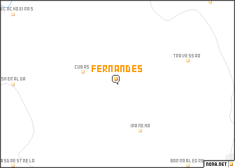 map of Fernandes