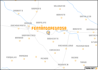 map of Fernando Pedrosa