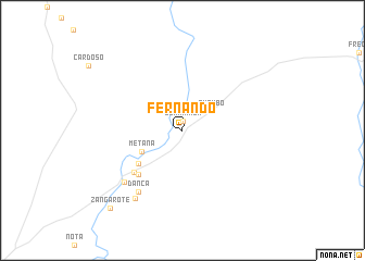 map of Fernando