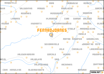 map of Fernão Joanes