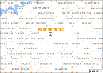 map of Fernão Porco