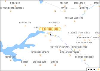 map of Fernão Vaz