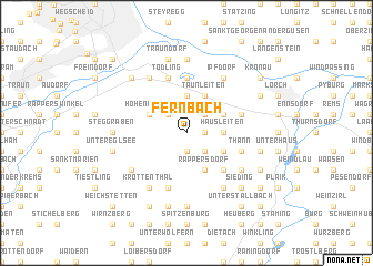 map of Fernbach