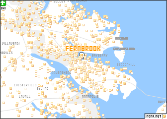 map of Fernbrook