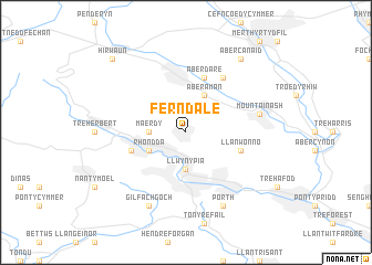 map of Ferndale