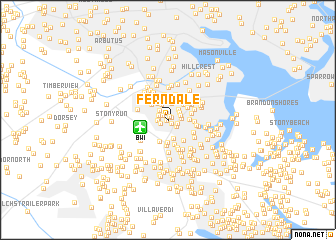 map of Ferndale