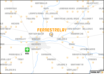 map of Fernestrelay