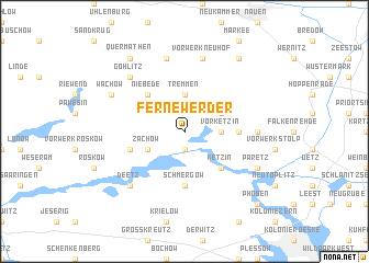 map of Fernewerder