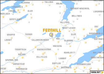 map of Fern Hill