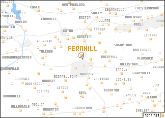 map of Fern Hill