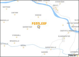 map of Fernleaf