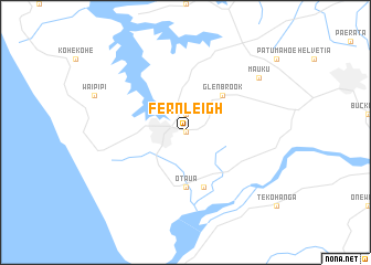 map of Fernleigh