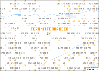 map of Fernmittenhausen