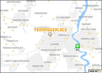 map of Fernridge Place