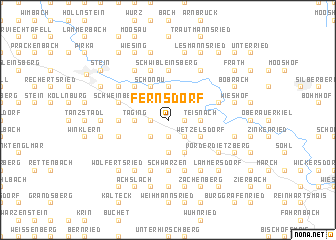 map of Fernsdorf