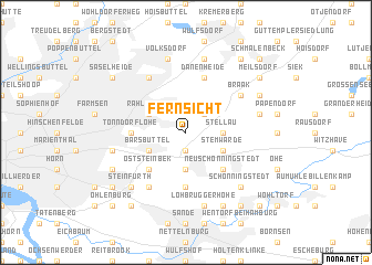 map of Fernsicht