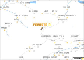 map of Fernstein