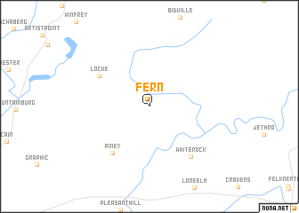 map of Fern