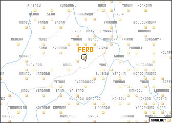 map of Fero