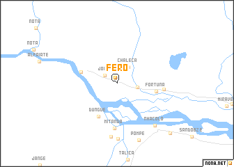 map of Fero