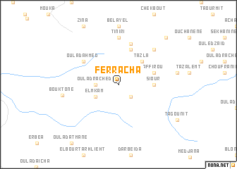 map of Ferracha
