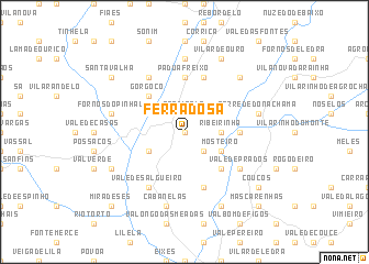 map of Ferradosa