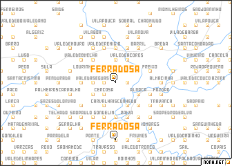 map of Ferradosa