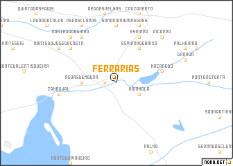 map of Ferrarias