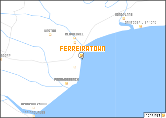 map of Ferreiratown