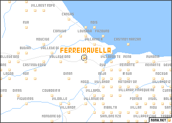 map of Ferreiravella