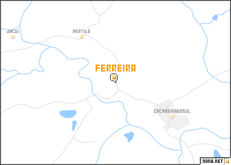 map of Ferreira