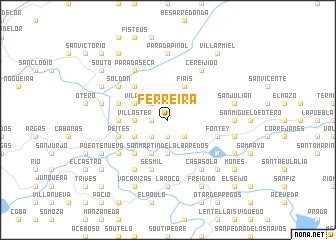 map of Ferreira