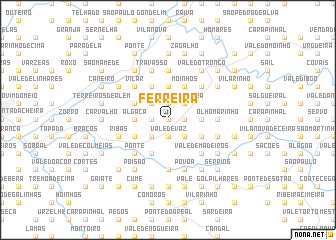 map of Ferreira