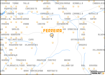 map of Ferreira