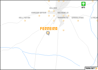 map of Ferreira