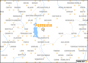 map of Ferreirim