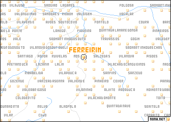 map of Ferreirim