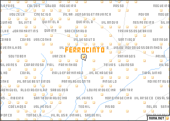 map of Ferrocinto