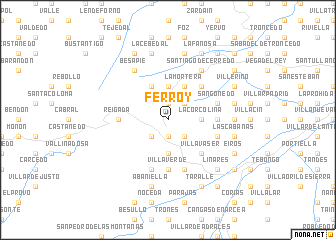 map of Ferroy