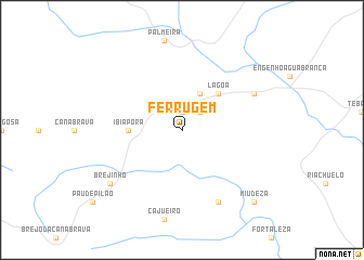 map of Ferrugem