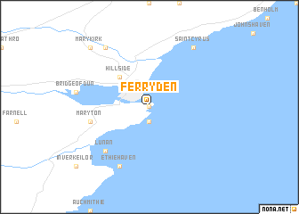 map of Ferryden