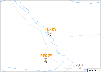 map of Ferry
